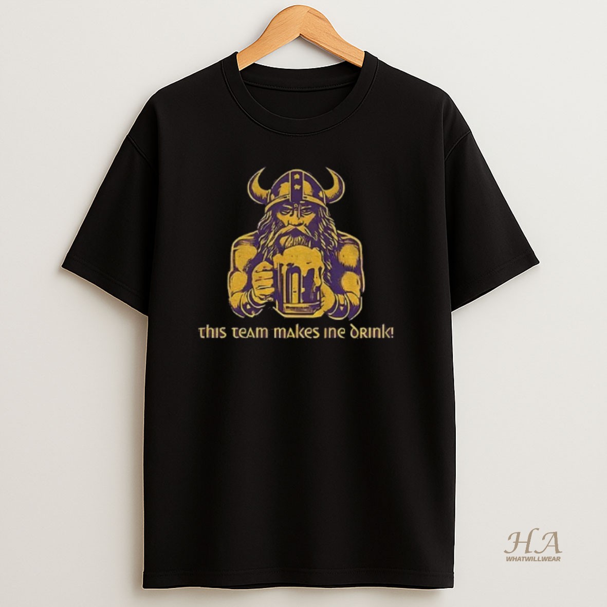 Official Minnesota Vikings Football Drink Beer This Team Makes Ine Drink Vintage T Shirt