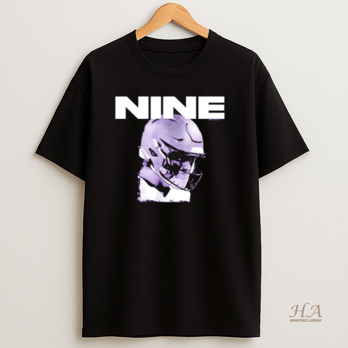 Official Minnesota Vikings Jj Mccarthy Nine Big Head Shirt
