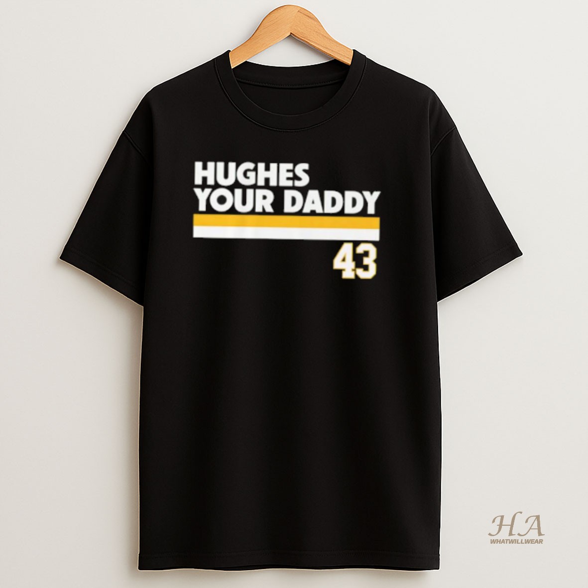 Official Minnesota Wild Quinn Hughes Your Daddy 43 T Shirt