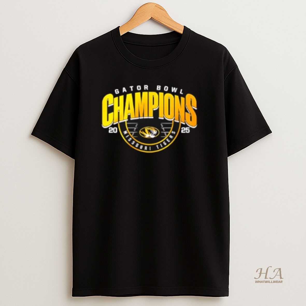 Official Missouri Tigers Gator Bowl Champions 2025 T Shirt