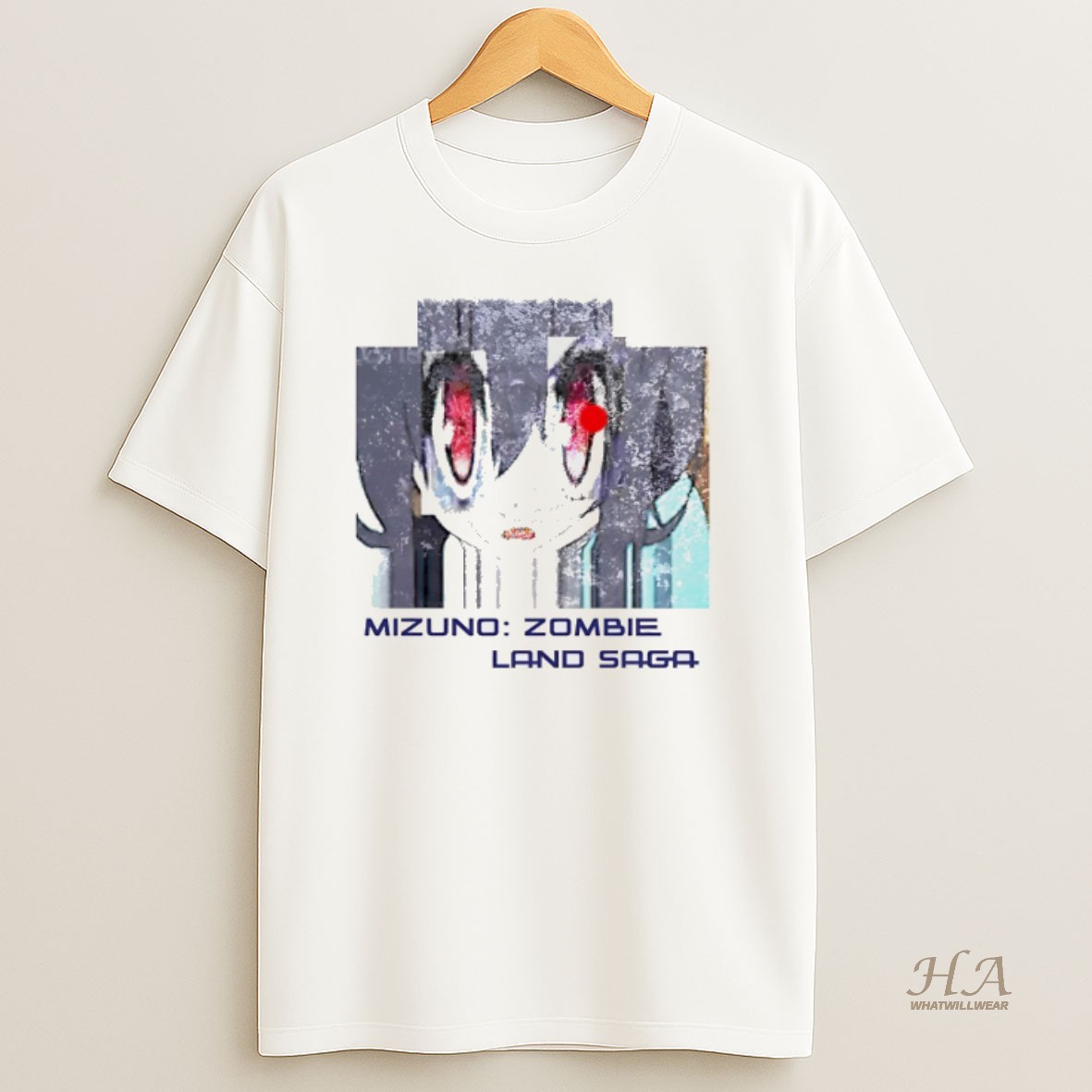 Official Mizuno Zombie Land Saga T Shirt