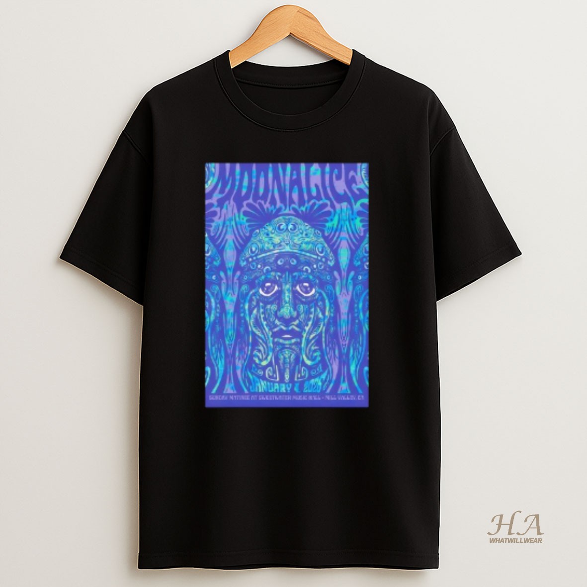 Official Moonalice 1 4 2026 Mill Valley Ca T Shirt