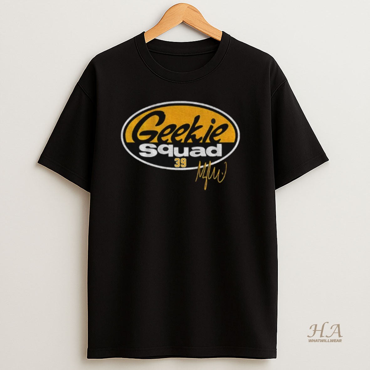 Official Morgan Geekie Squad Boston Bruins Nhl Hockey 2025 Signature Shirt