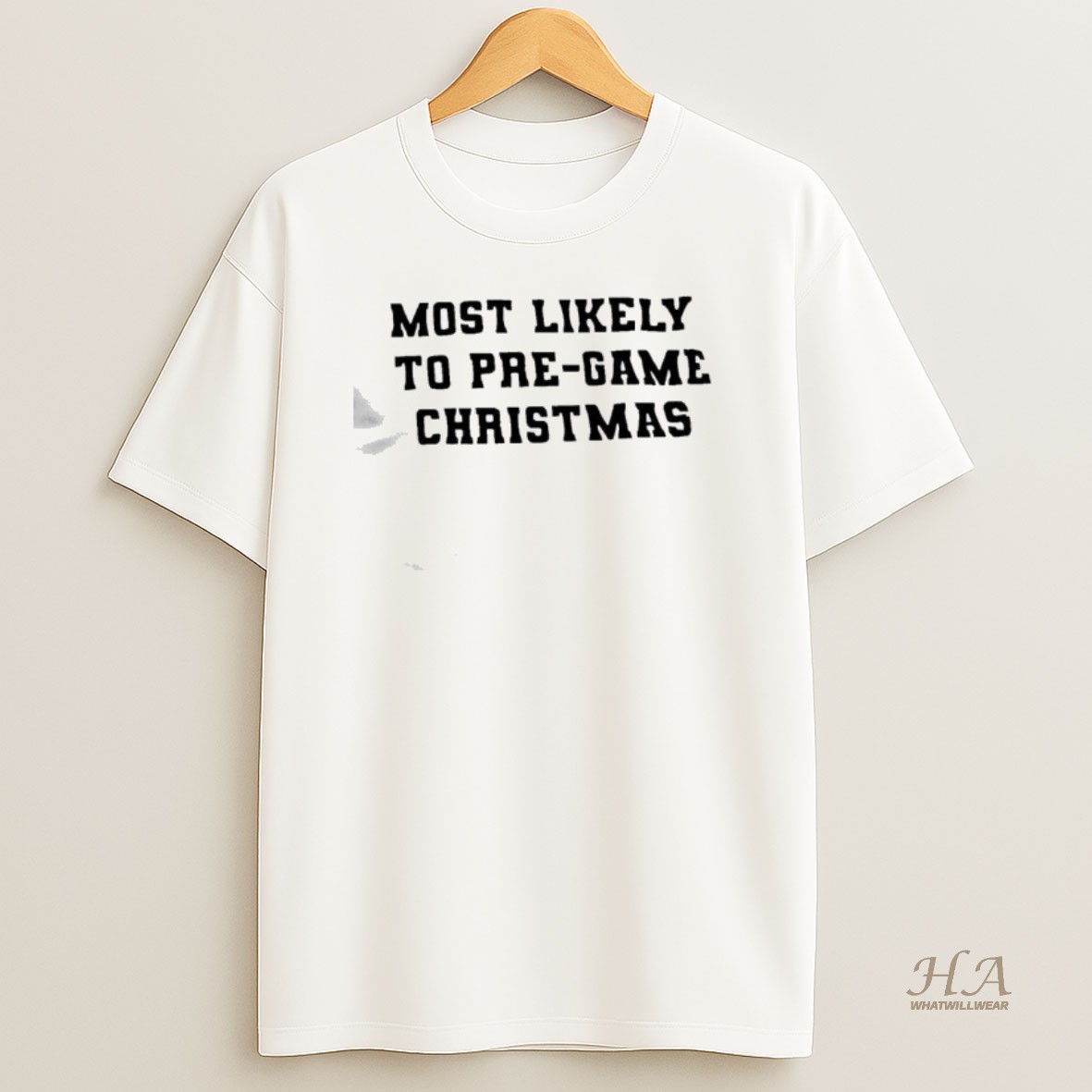 Official Most Likely To Pre Game Christmas Shirt