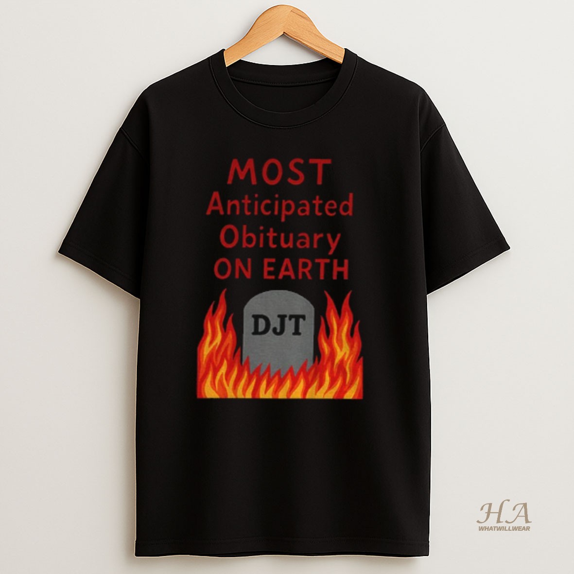 Official Most Anticipated Obituary On Earth Djt T Shirt