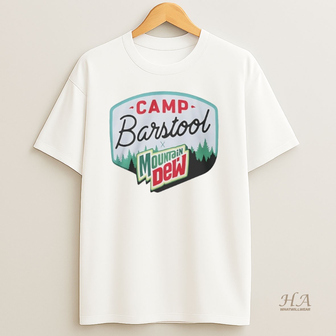 Official Mountain Dew Camp Barstool Shirt