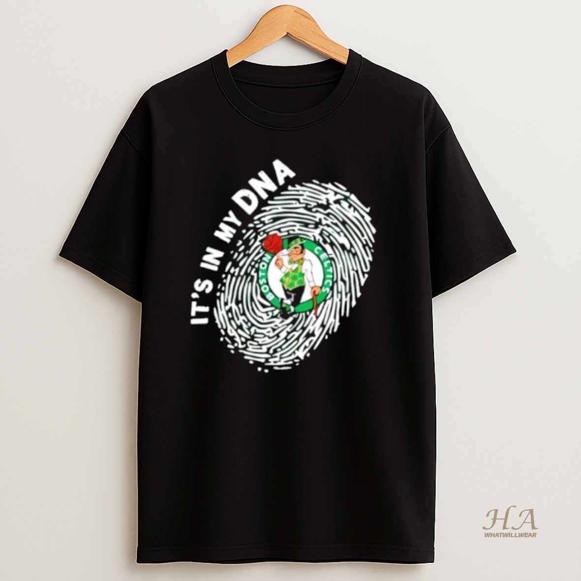 Official Nba Boston Celtics In My Dna T Shirt