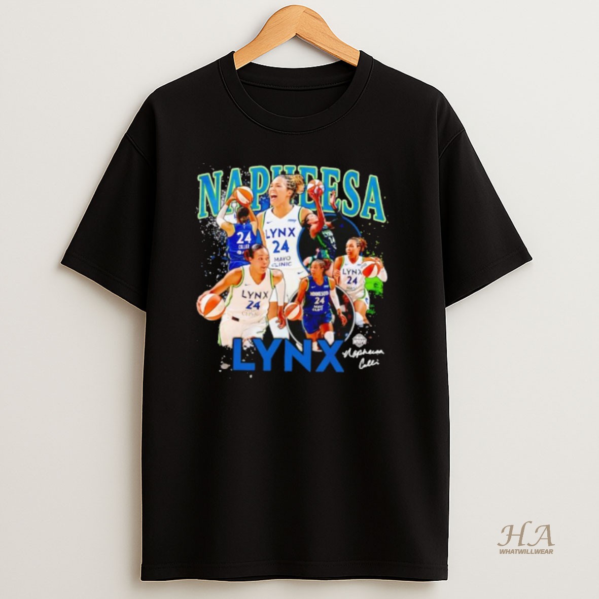 Official Napheesa Collier Minnesota Lynx Wnba Crossroads Graphic T Shirt