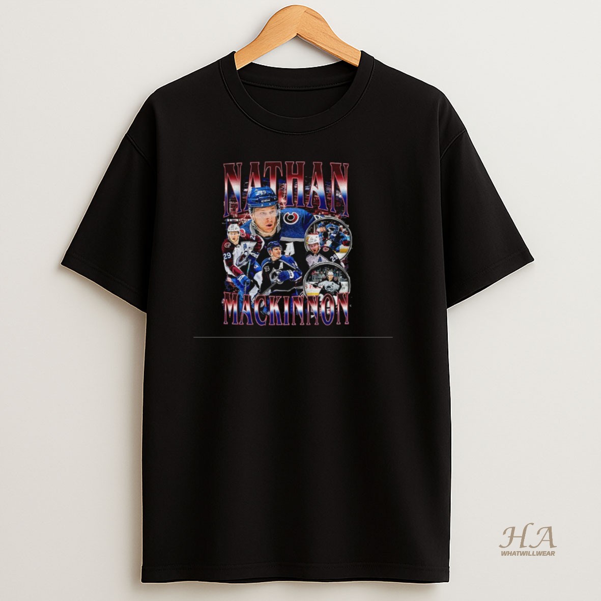 Official Nathan Mackinnon Colorado Avalanche Nhl Hockey Graphic T Shirt