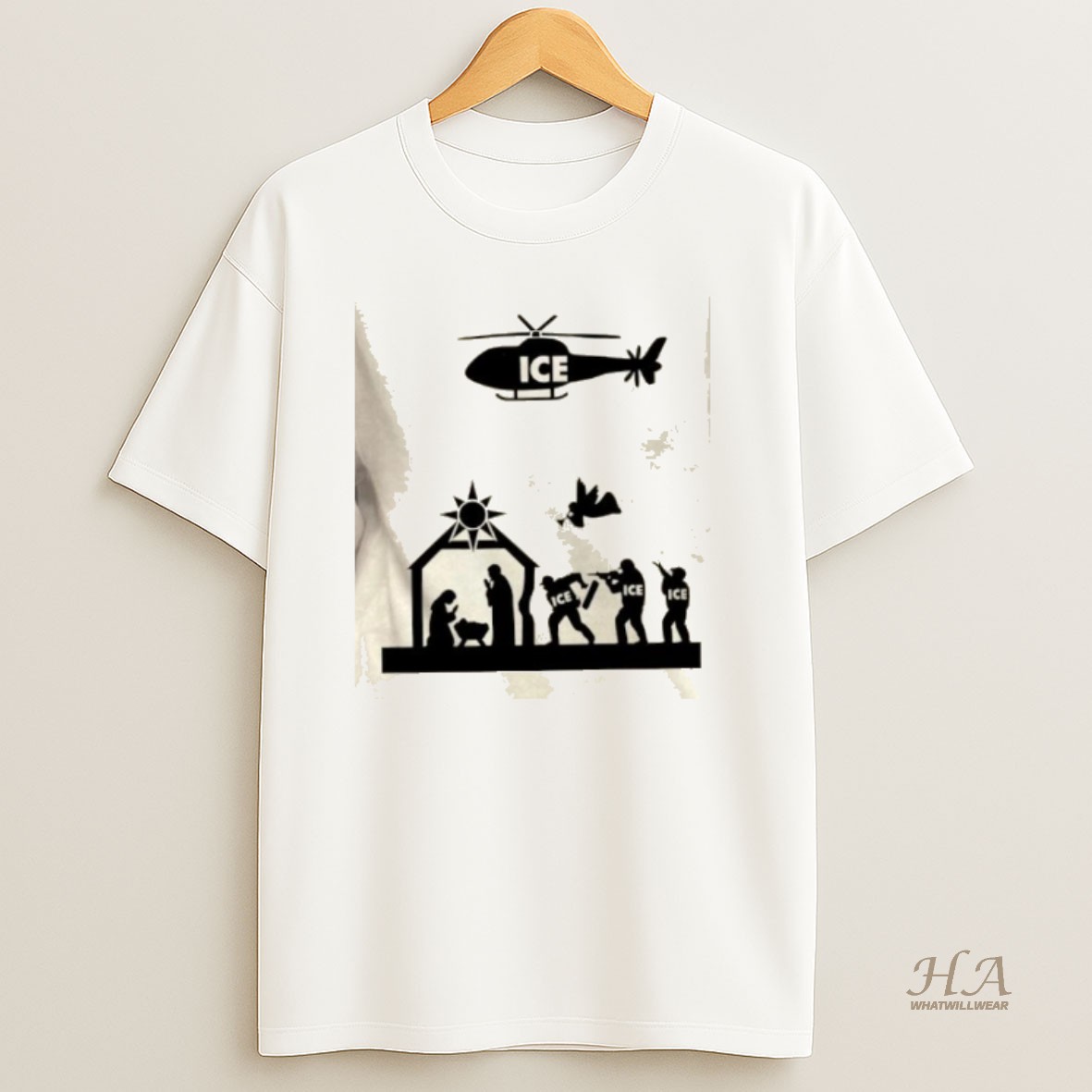 Official Nativity Scene Ice Raid Shirt
