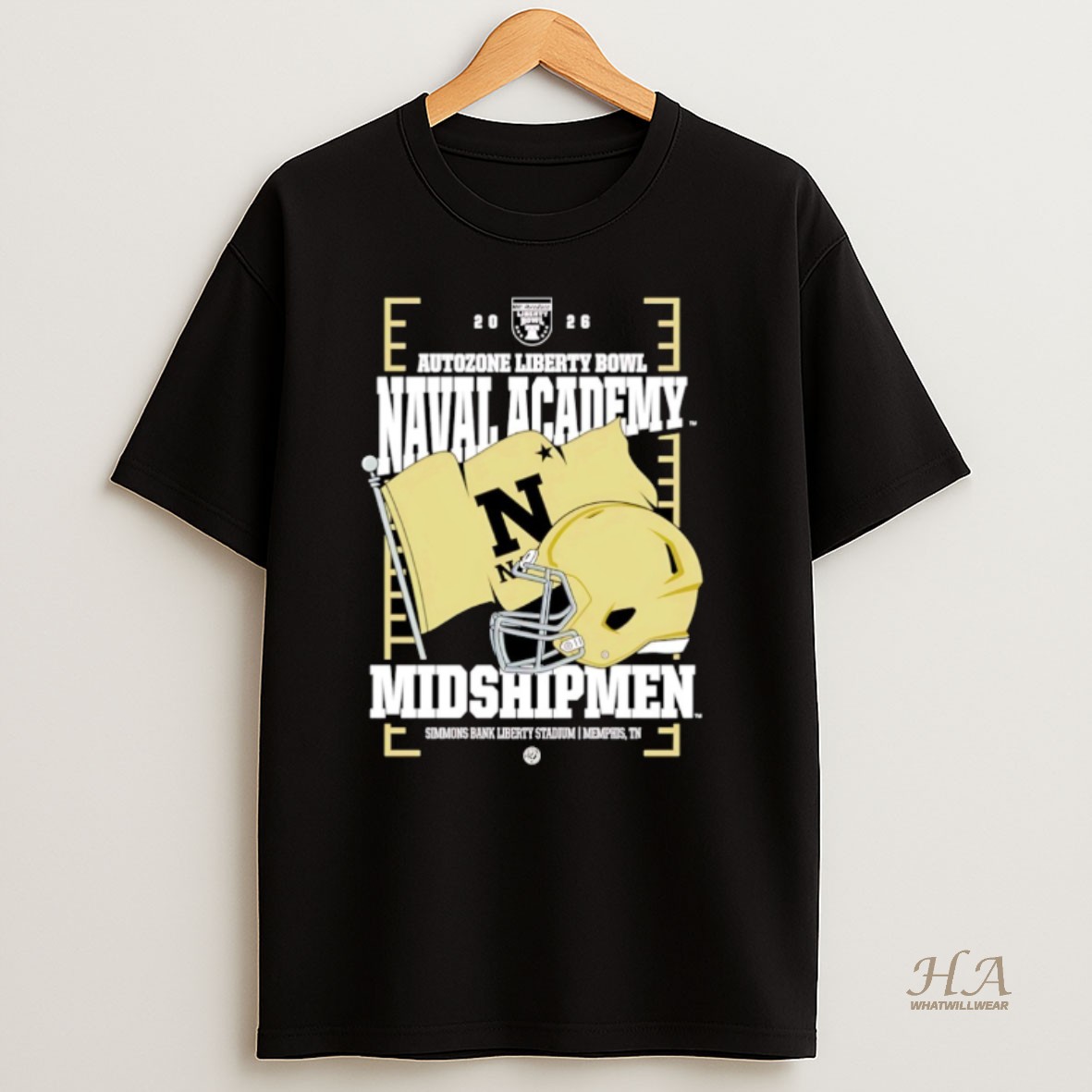 Official Navy Midshipmen 2025 Autozone Liberty Bowl Helmet Christmas Shirt