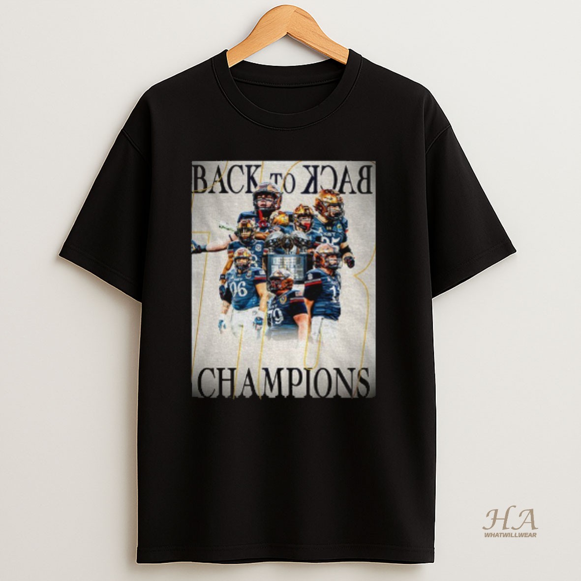Official Navy Midshipmen Go Navy Back To Back Champions T Shirt