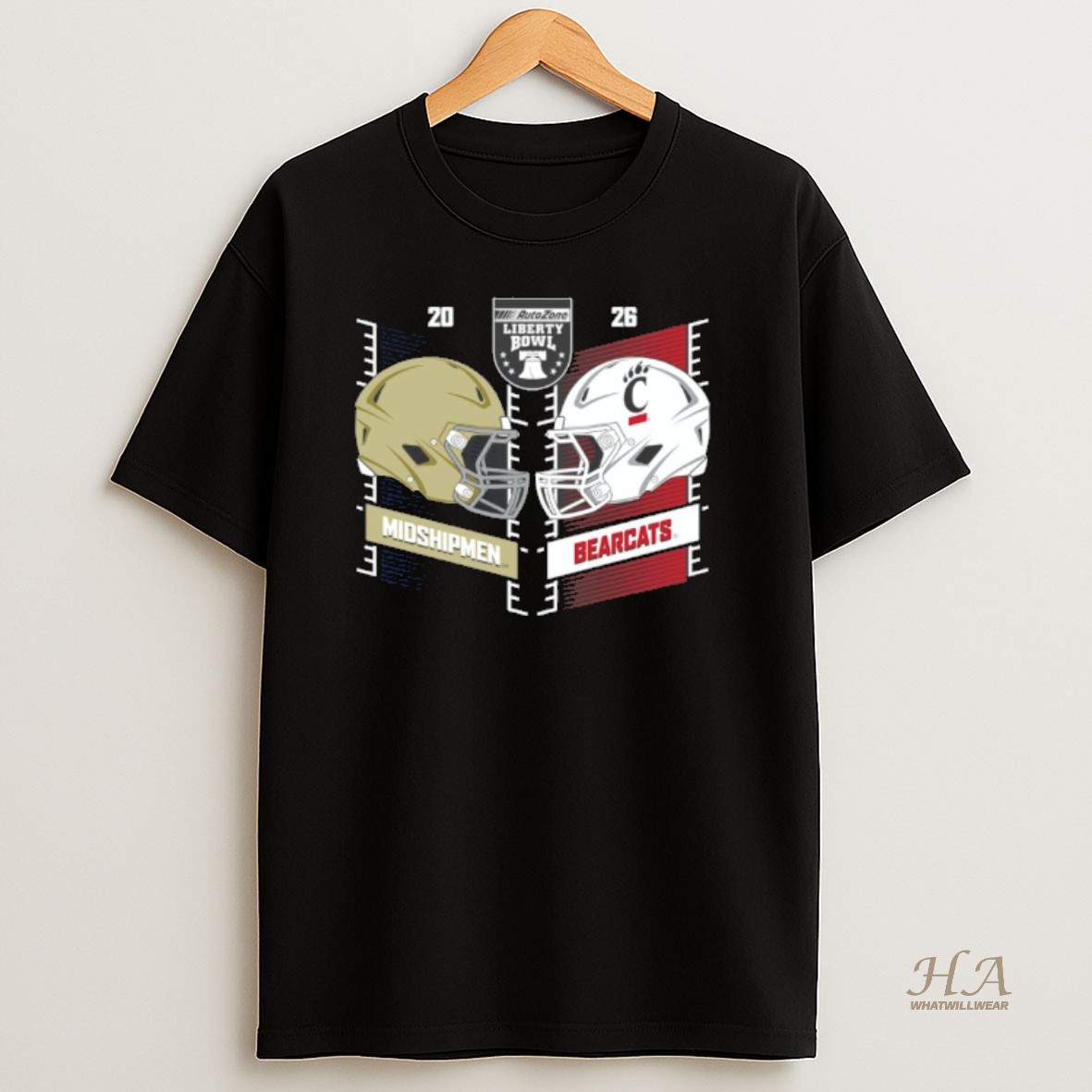 Official Navy Midshipmen Vs T Shirt
