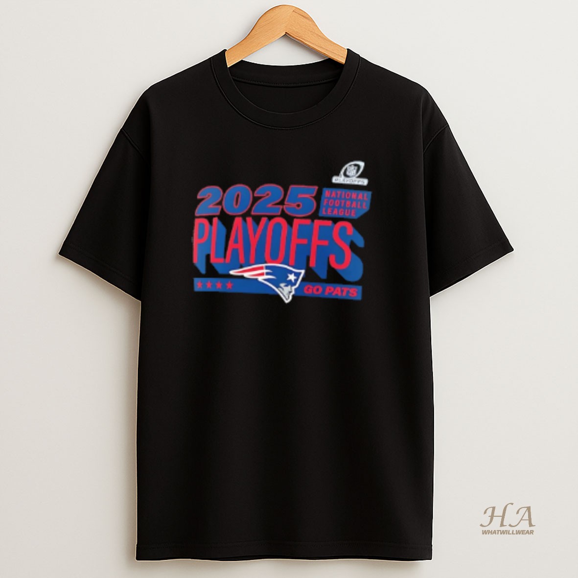 Official New England Patriots 2025 Nfl Playoffs Ready T Shirt