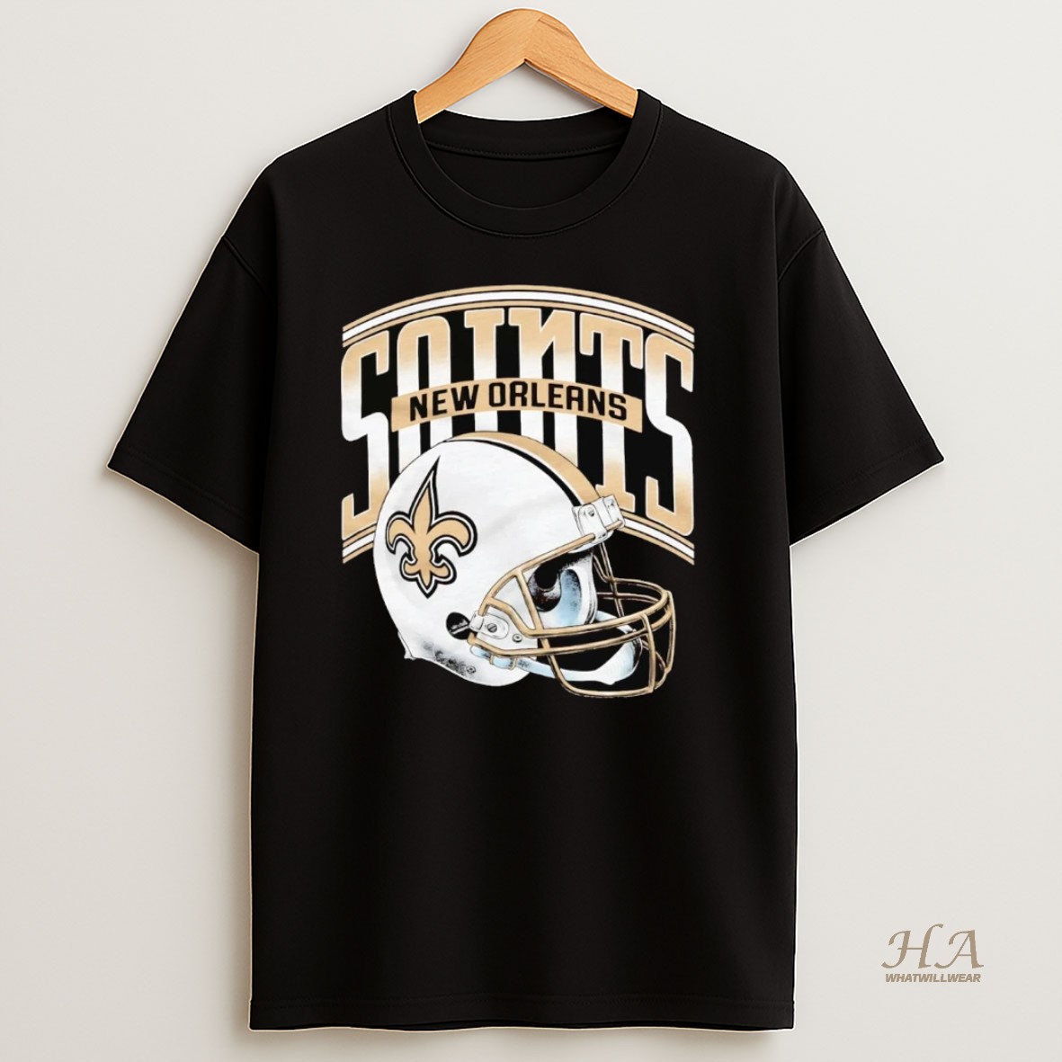 Official New Orleans Saints Gradient Helmet Shirt