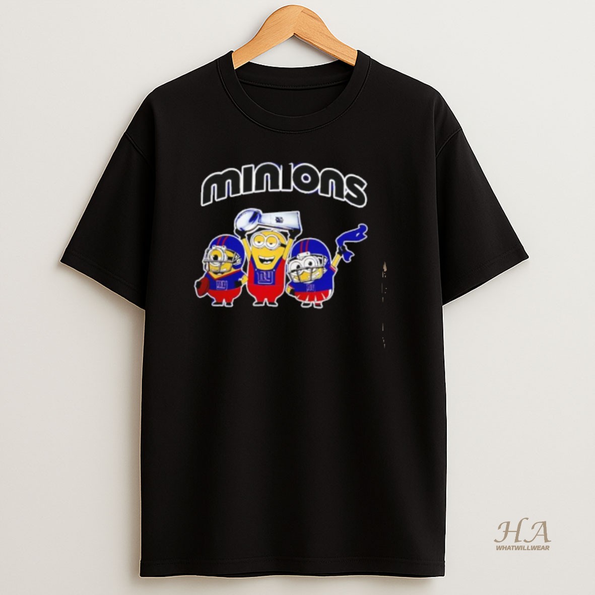 Official New York Giants X Minions Celebrate Nfl 2026 T Shirt
