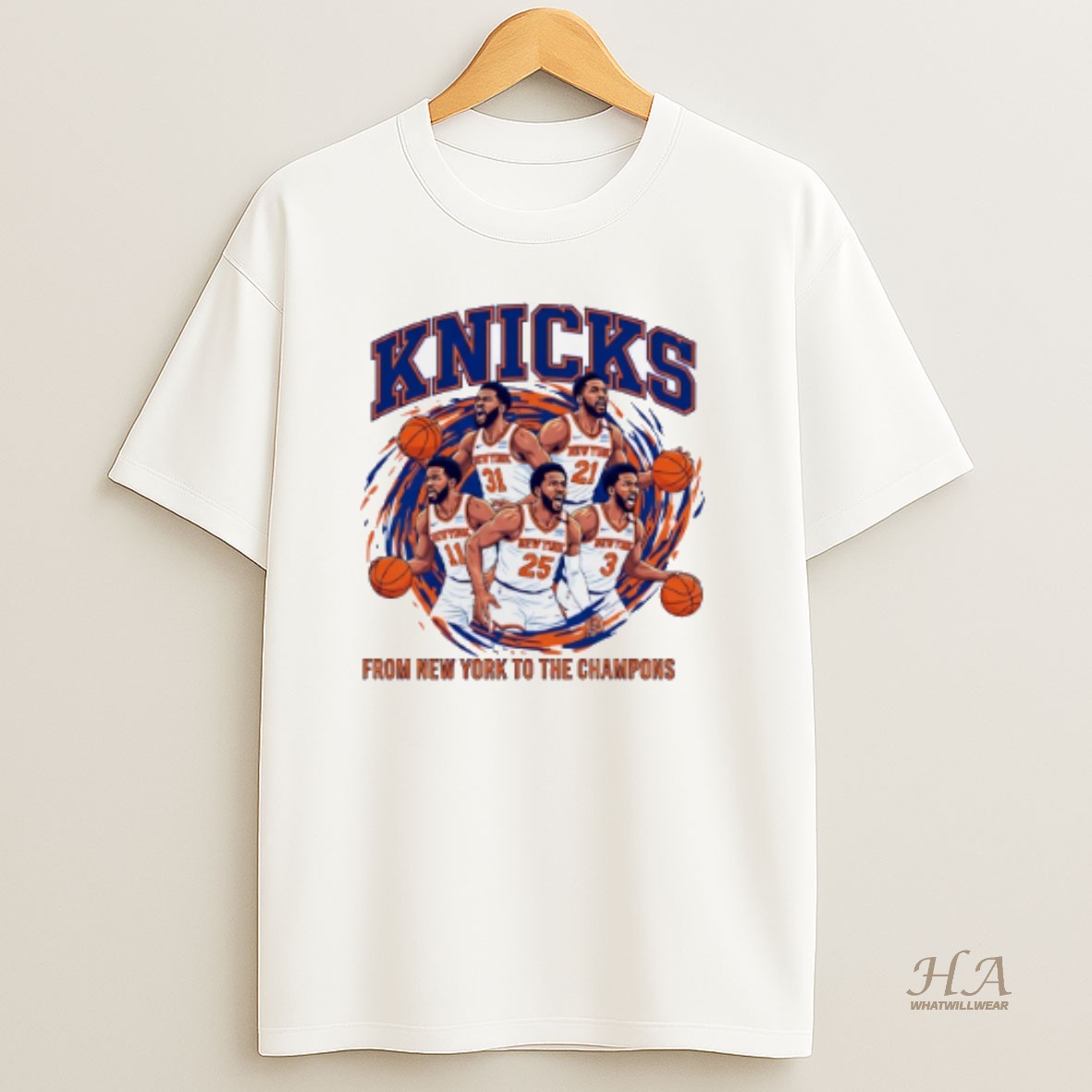 Official New York Knicks 2025 Nba Cup Champions From Ny To The Champions T Shirt