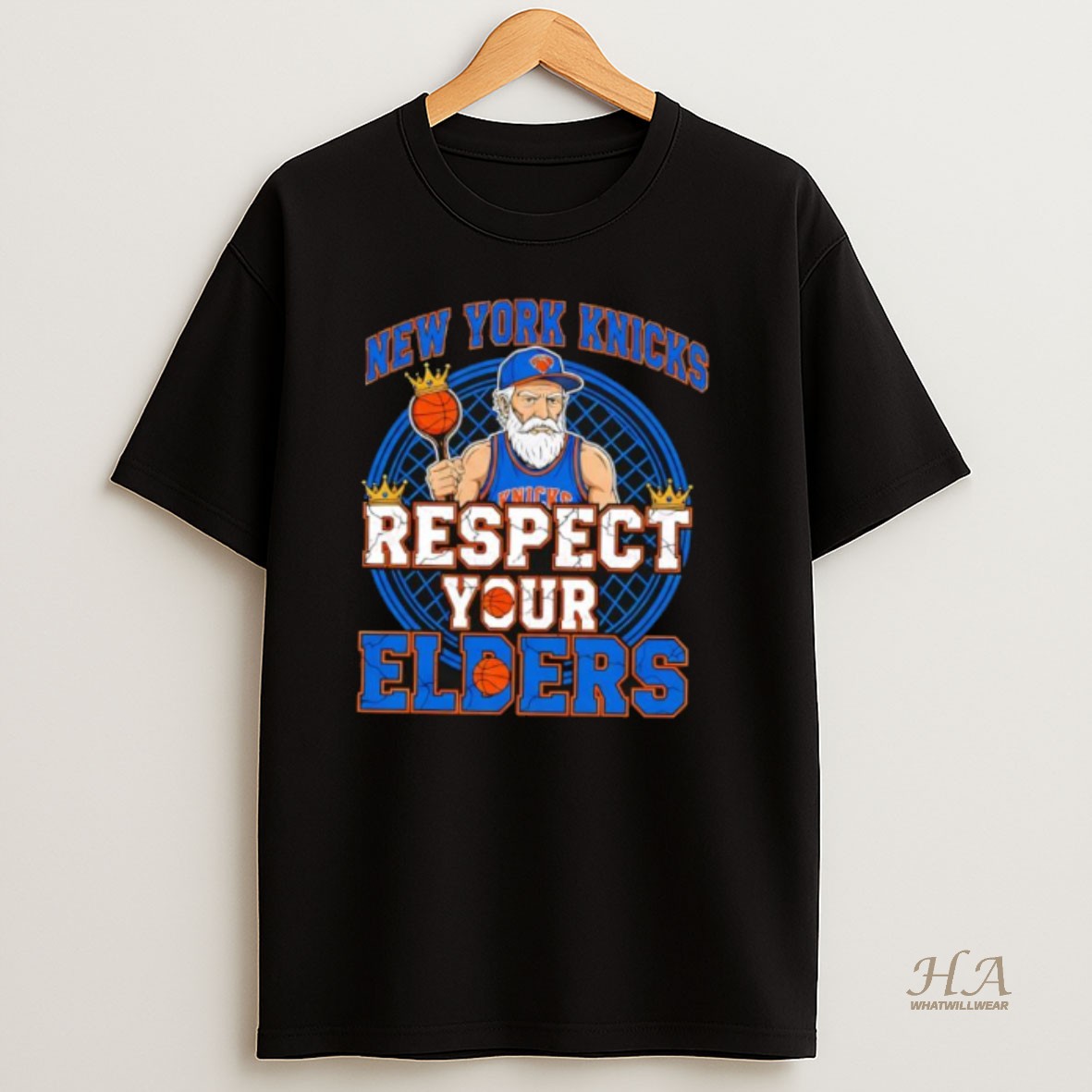 Official New York Knicks Respect Your Elders T Shirt
