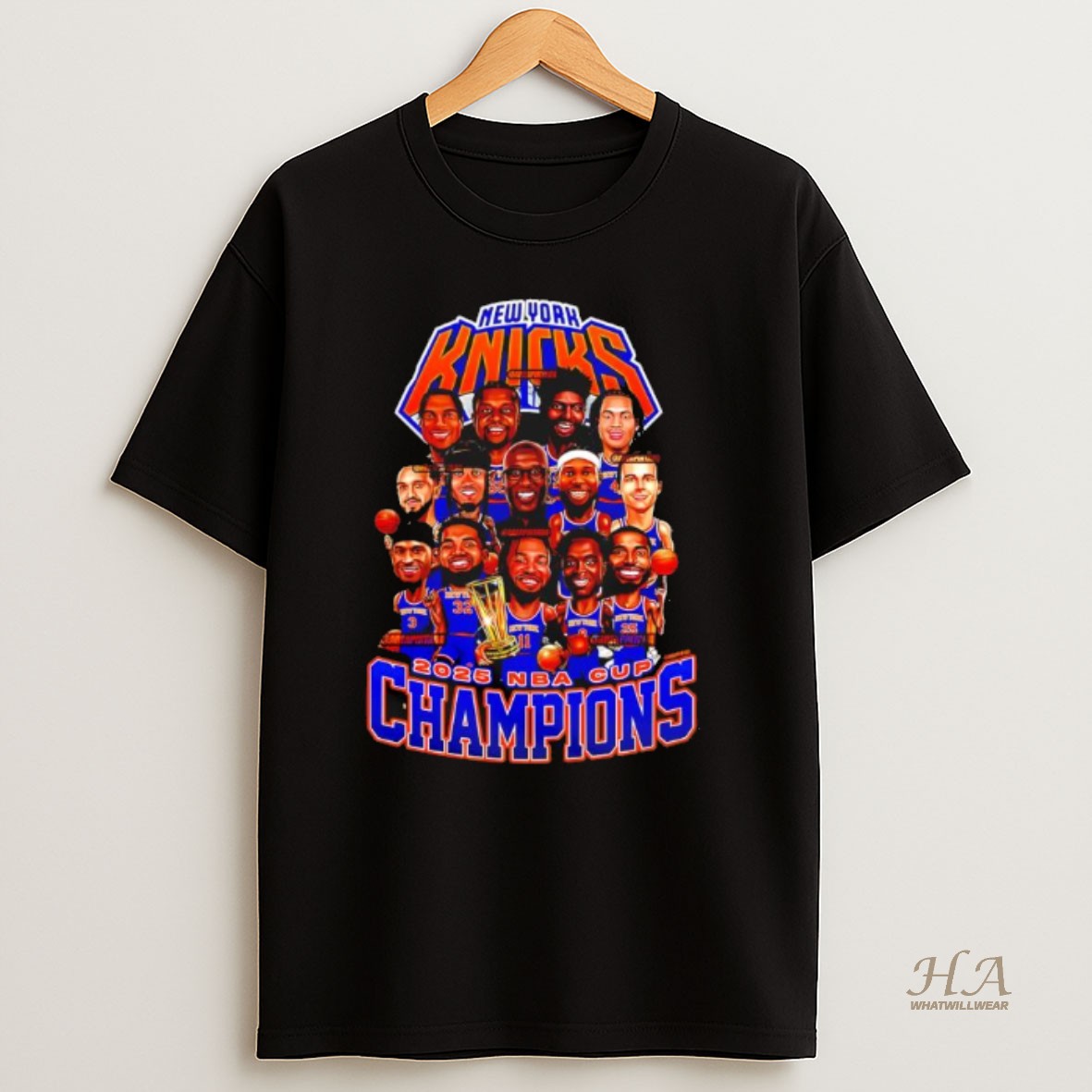 Official New York Knicks Winning The 2025 Nba Cup T Shirt