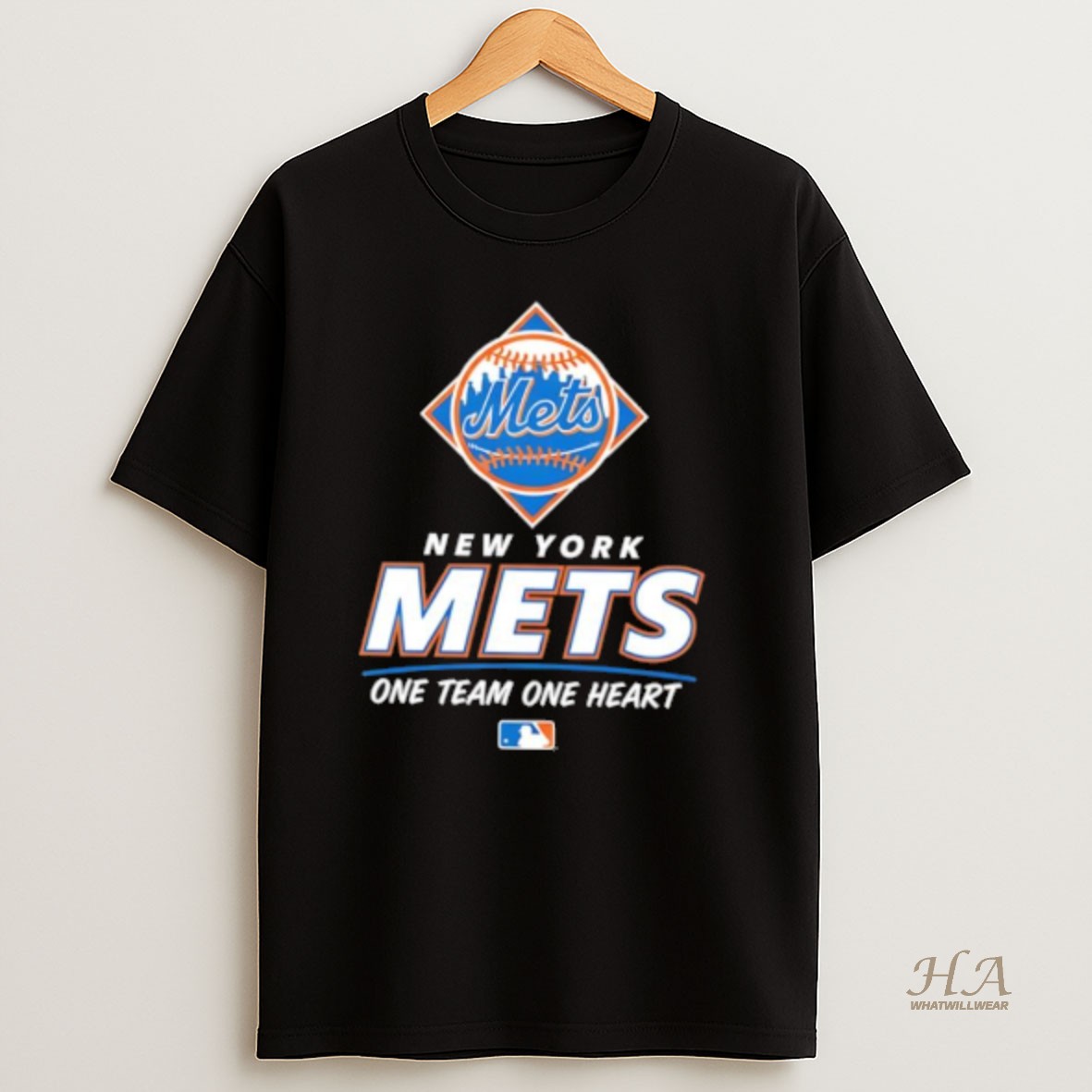 Official New York Mets One Team One Heart Mlb T Shirt