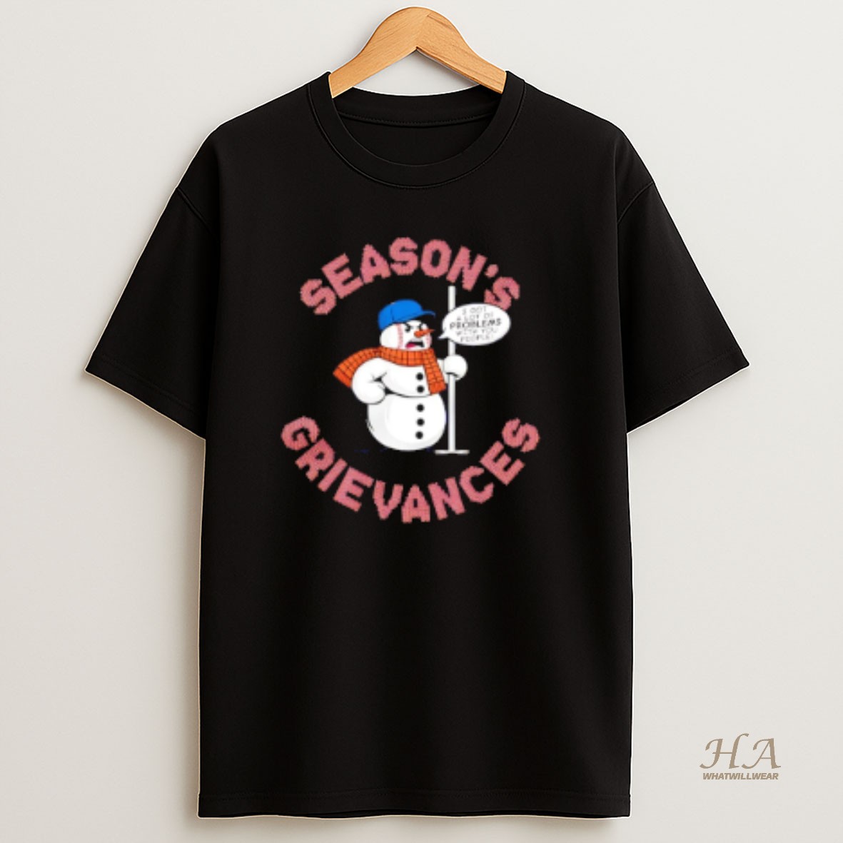 Official New York Mets Seasons Grievances I Got A Lot Of Problems T Shirt
