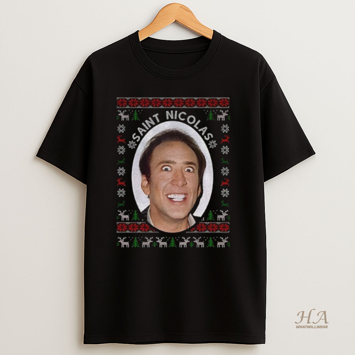 Official Nicolas Cage St Nicolas Christmas 2025 Shirt