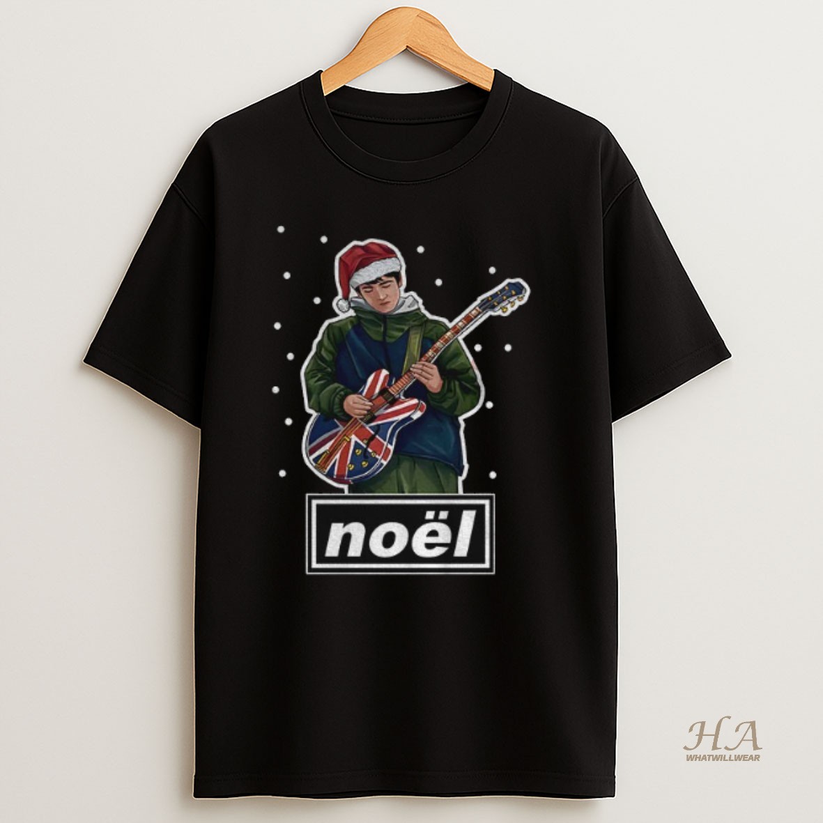 Official Noel Gallagher Santa Hat Oasis Themed Merry Christmas Shirt