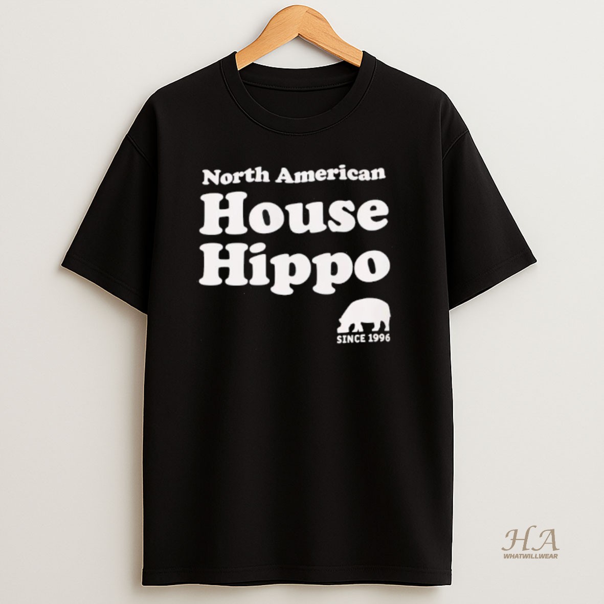 Official North American House Hippo Since 1996 T Shirt