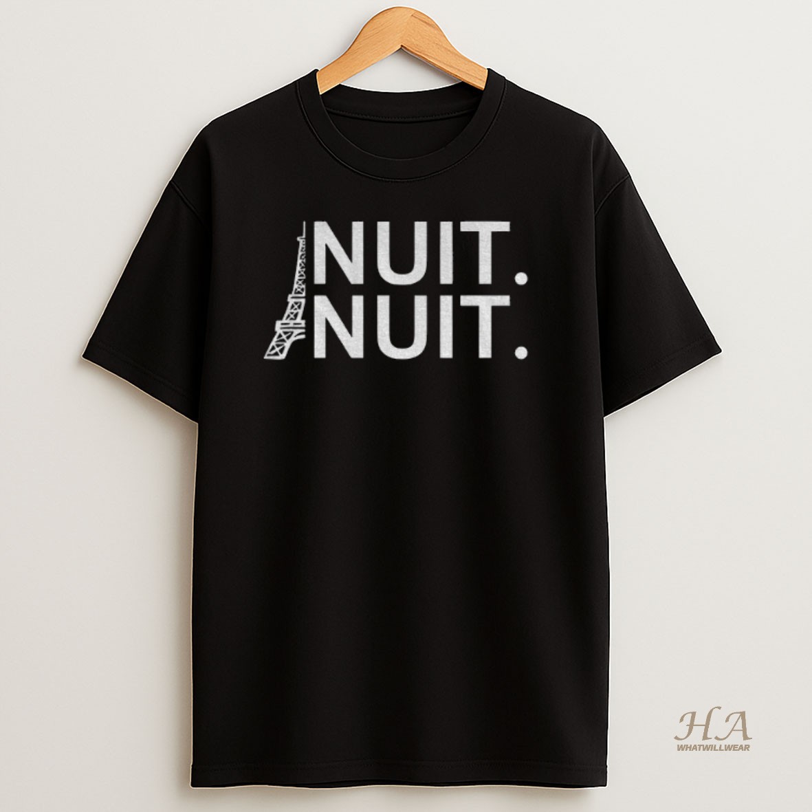 Official Nuit Nuit Stephen Curry Night Night Celebration In French Shirt
