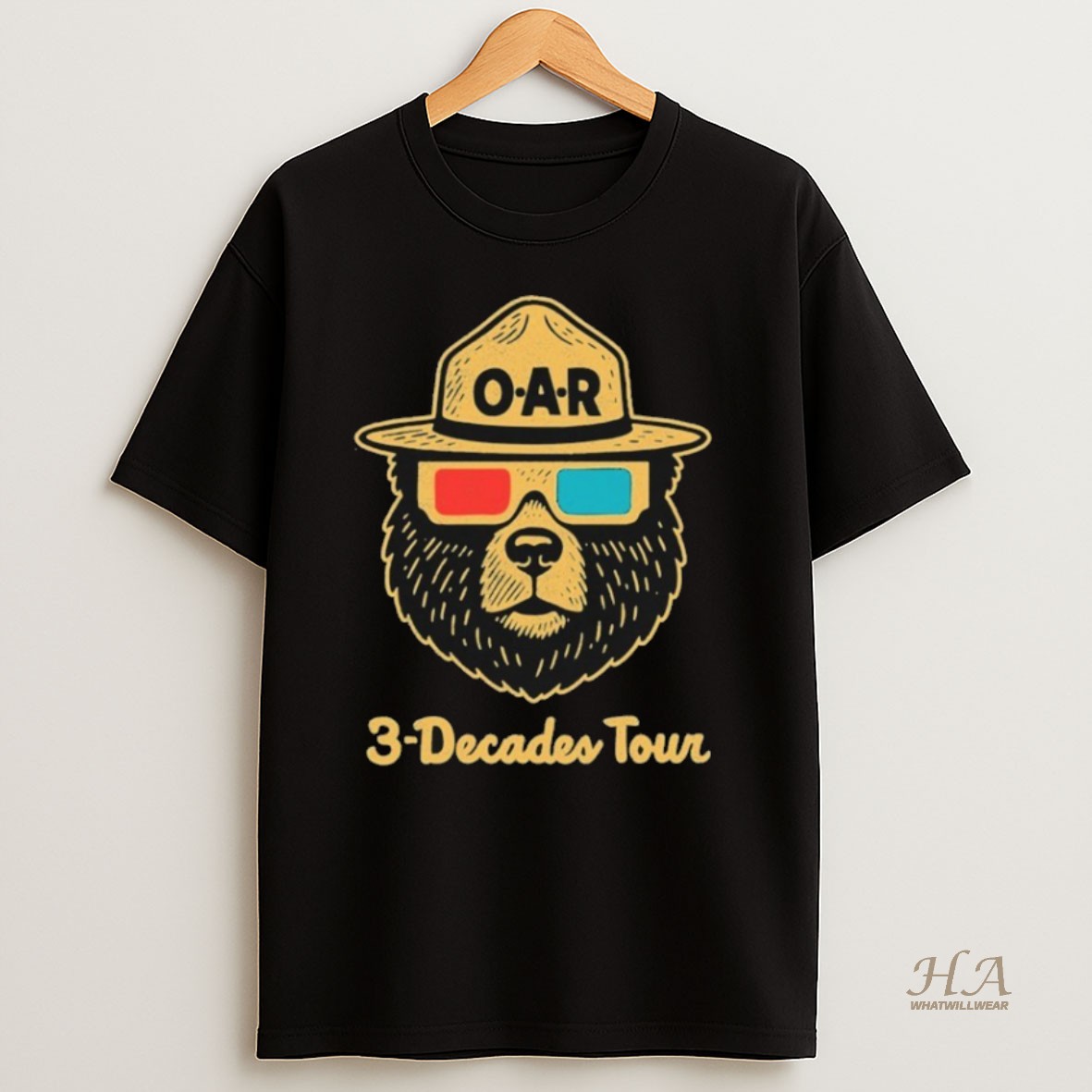 Official Oar Of A Revolution 3 Decades Tour 2025 2026 Bear Shirt