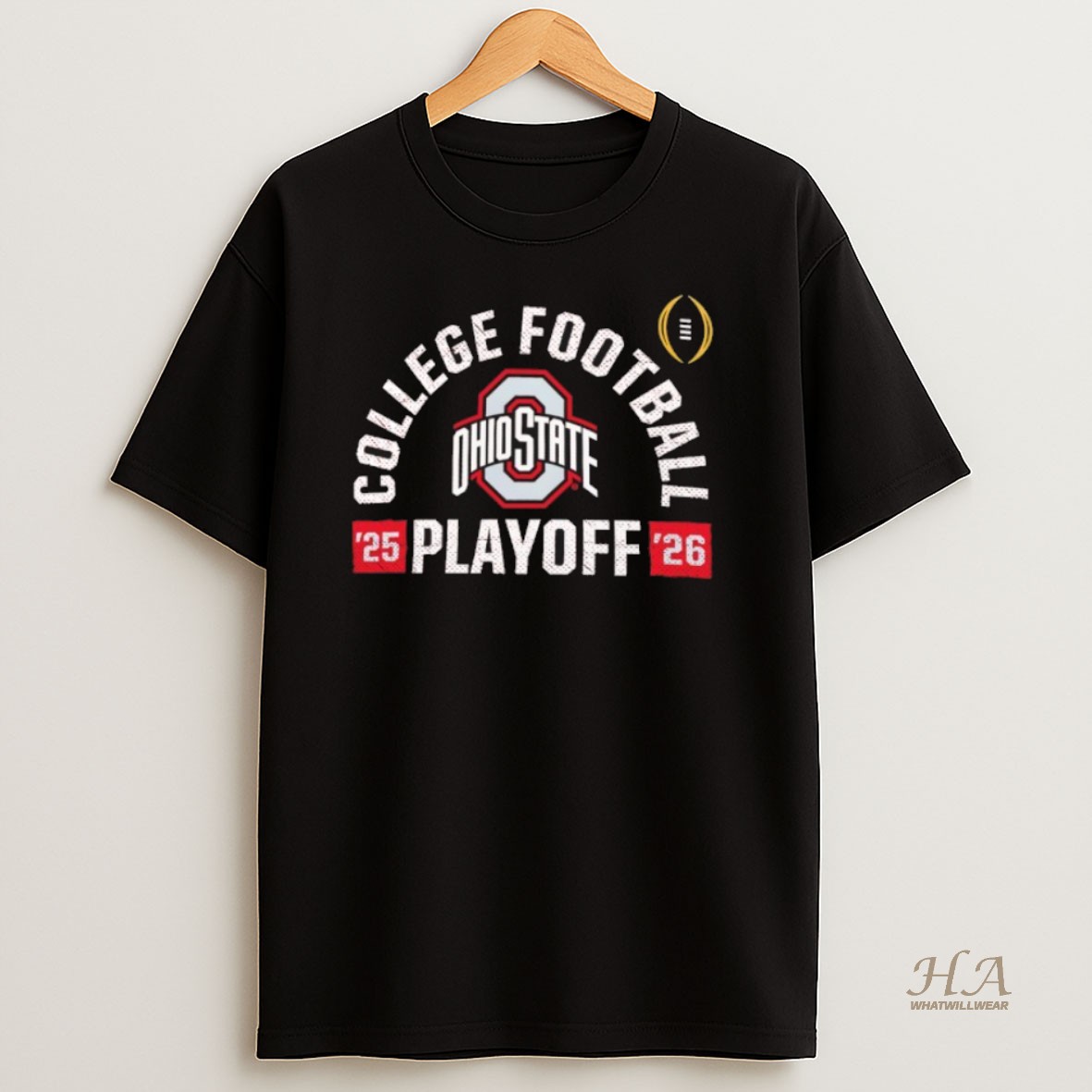 Official Ohio State Buckeyes 2025 2026 College Football Playoff Touchdown Shirt