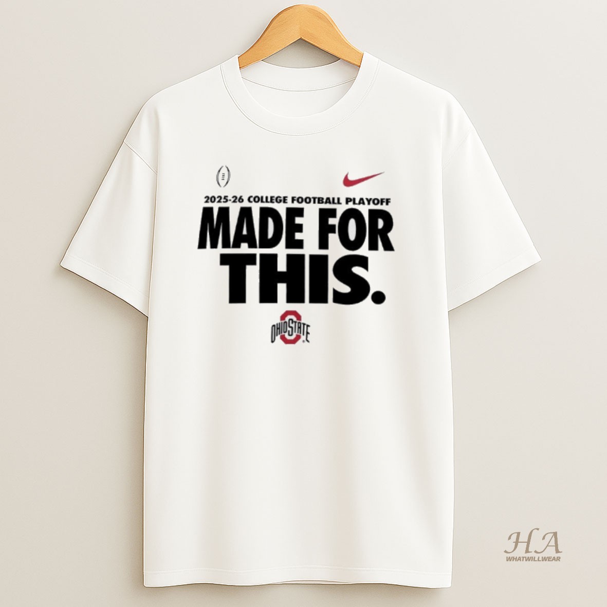 Official Ohio State Buckeyes 2025 26 College Football Playoff Made For This Shirt