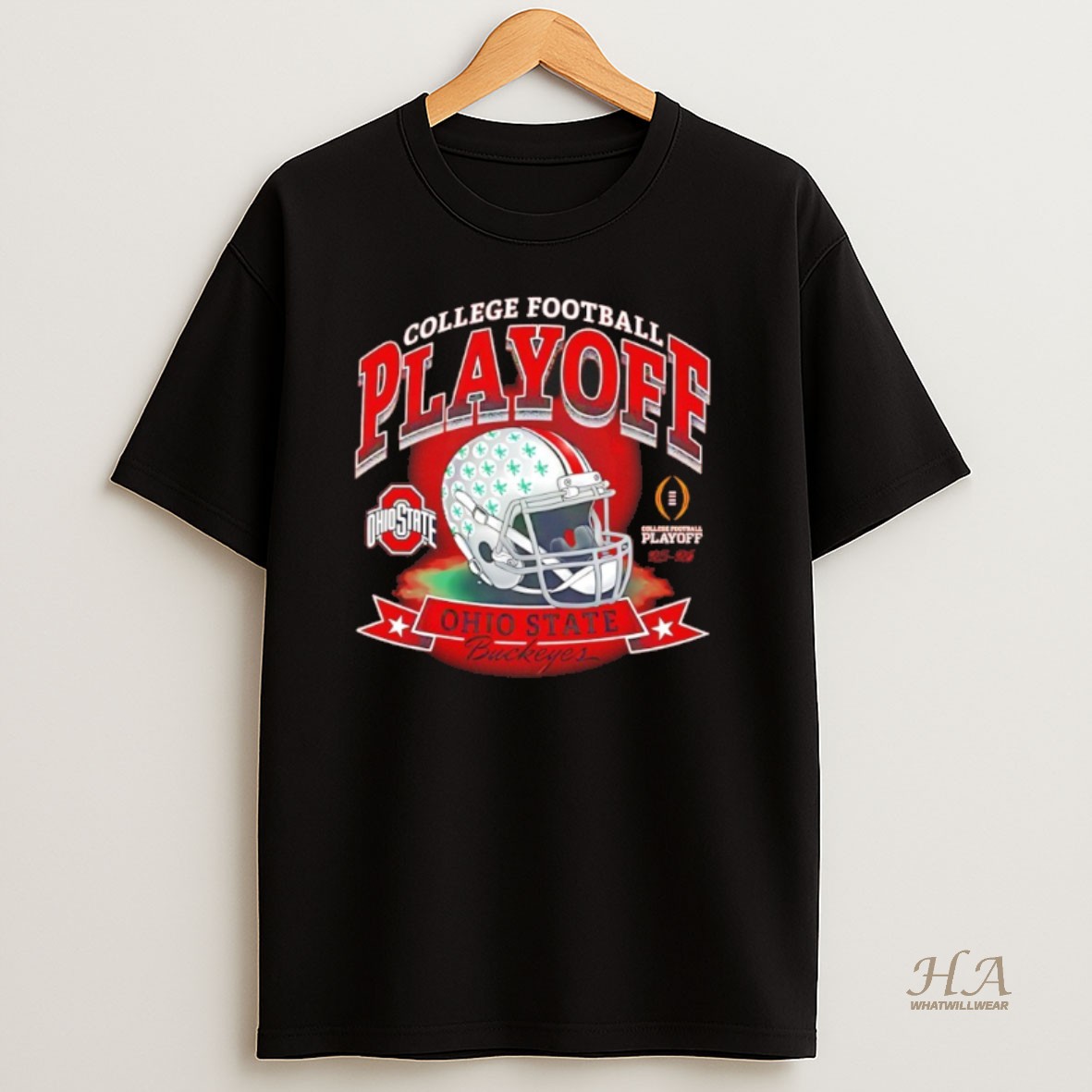 Official Ohio State Buckeyes 2025 26 College Football Playoff Participant Shirt