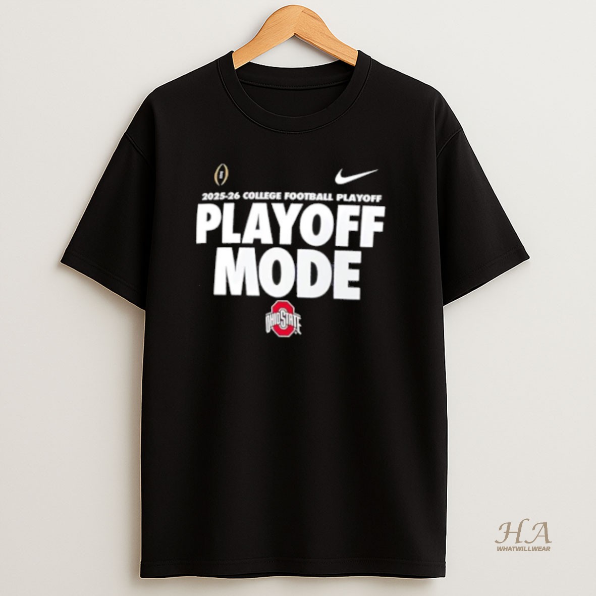 Official Ohio State Buckeyes 2025 26 College Football Playoff Playoff Mode T Shirt