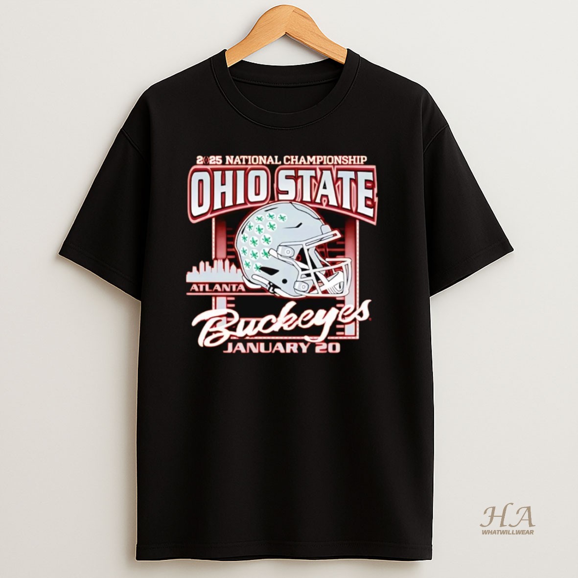 Official Ohio State Buckeyes 2025 National Championship January 20 Shirt