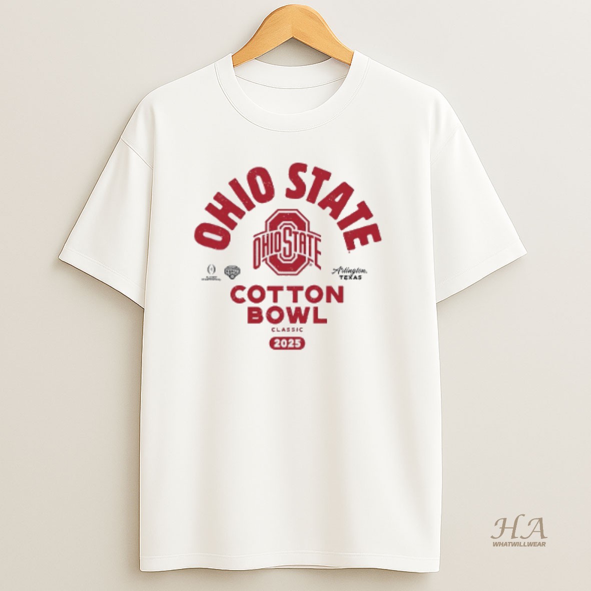 Official Ohio State Buckeyes 2026 Cotton Bowl Classic Bound T Shirt