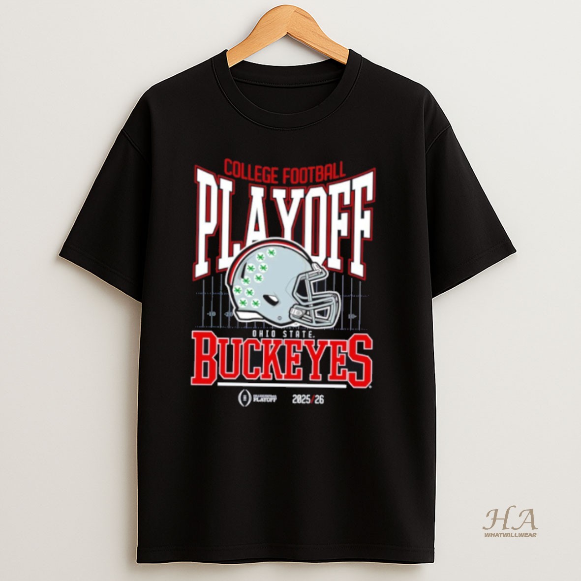 Official Ohio State Buckeyes College Football Playoff 2025 26 Playoff Bound T Shirt