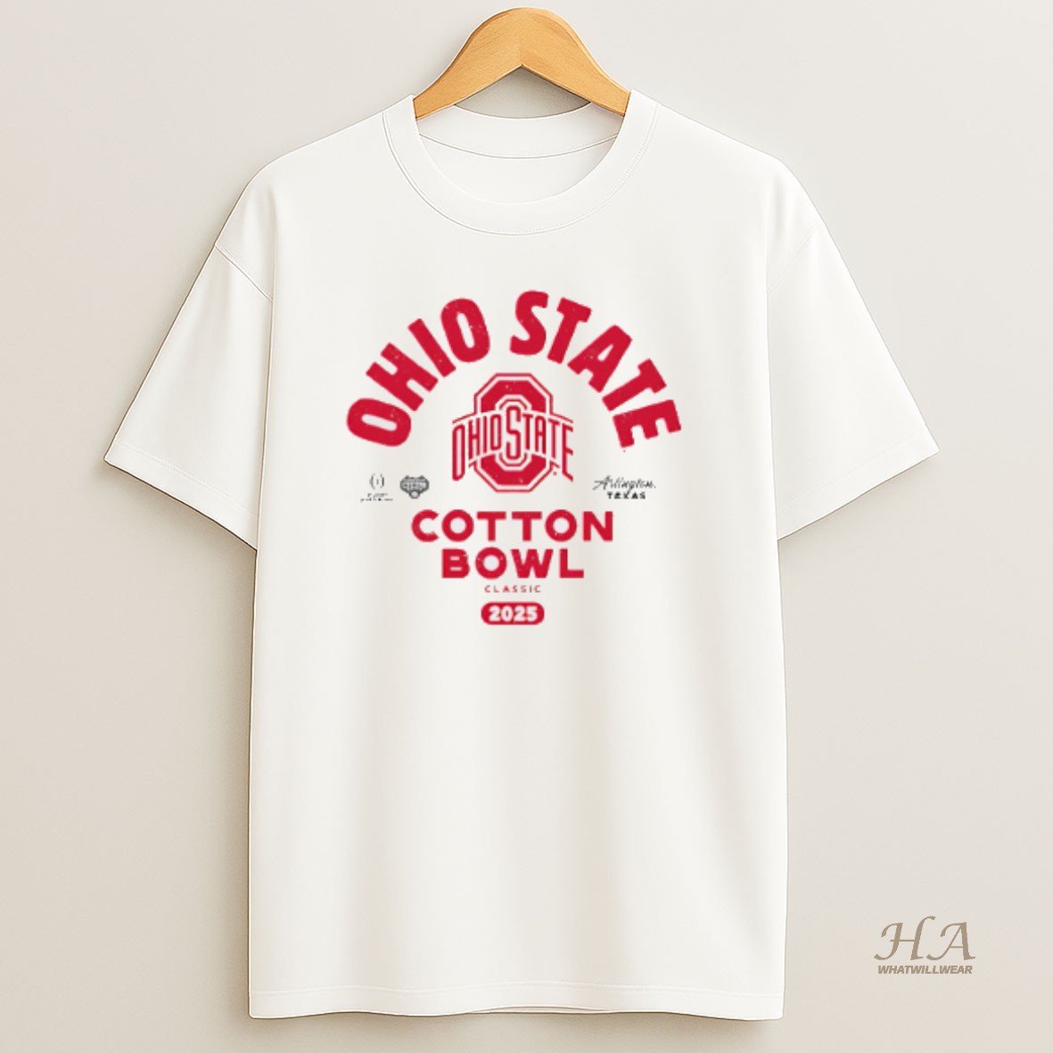 Official Ohio State Buckeyes College Football Playoff 2026 Cotton Bowl Classic T Shirt