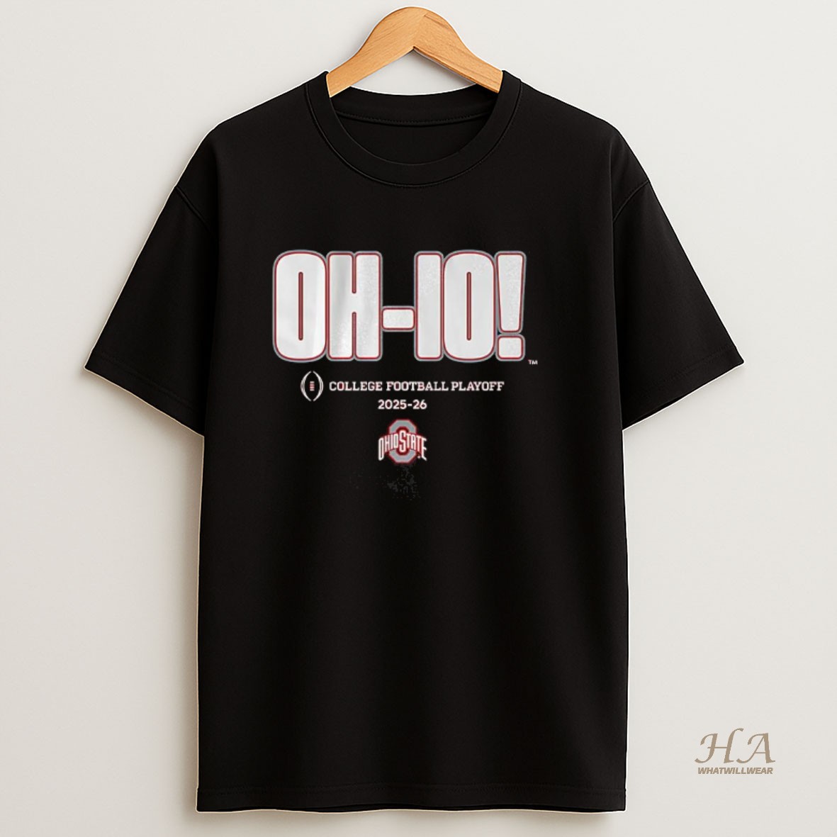 Official Ohio State Buckeyes Ncaa 2025 2026 Oh Io College Football Playoff Team Slogan T Shirt