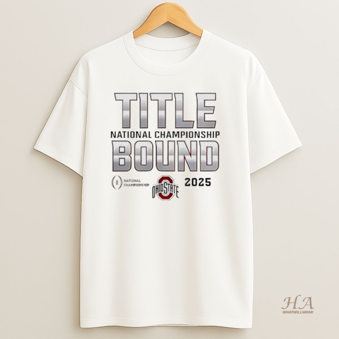 Official Ohio State Buckeyes Title National Championship Bound 2025 Shirt