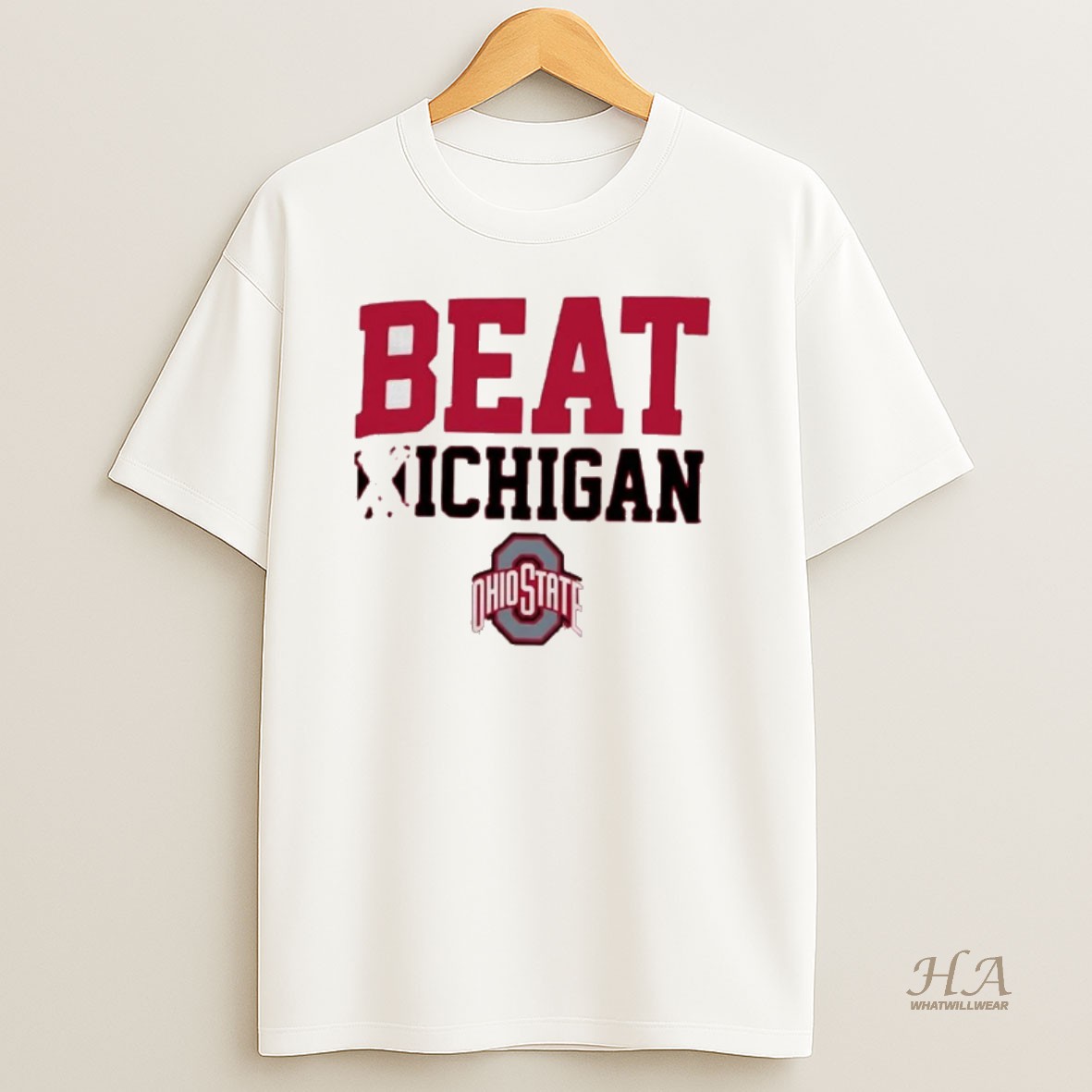 Official Ohio State Buckeyes Beat Michigan T Shirt