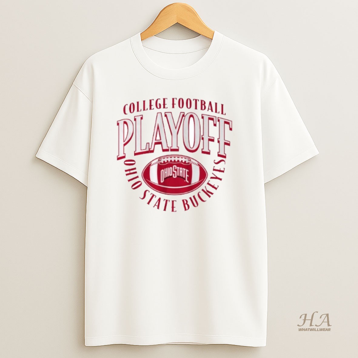 Official Ohio State Football 2025 Cfp Curve Shirt