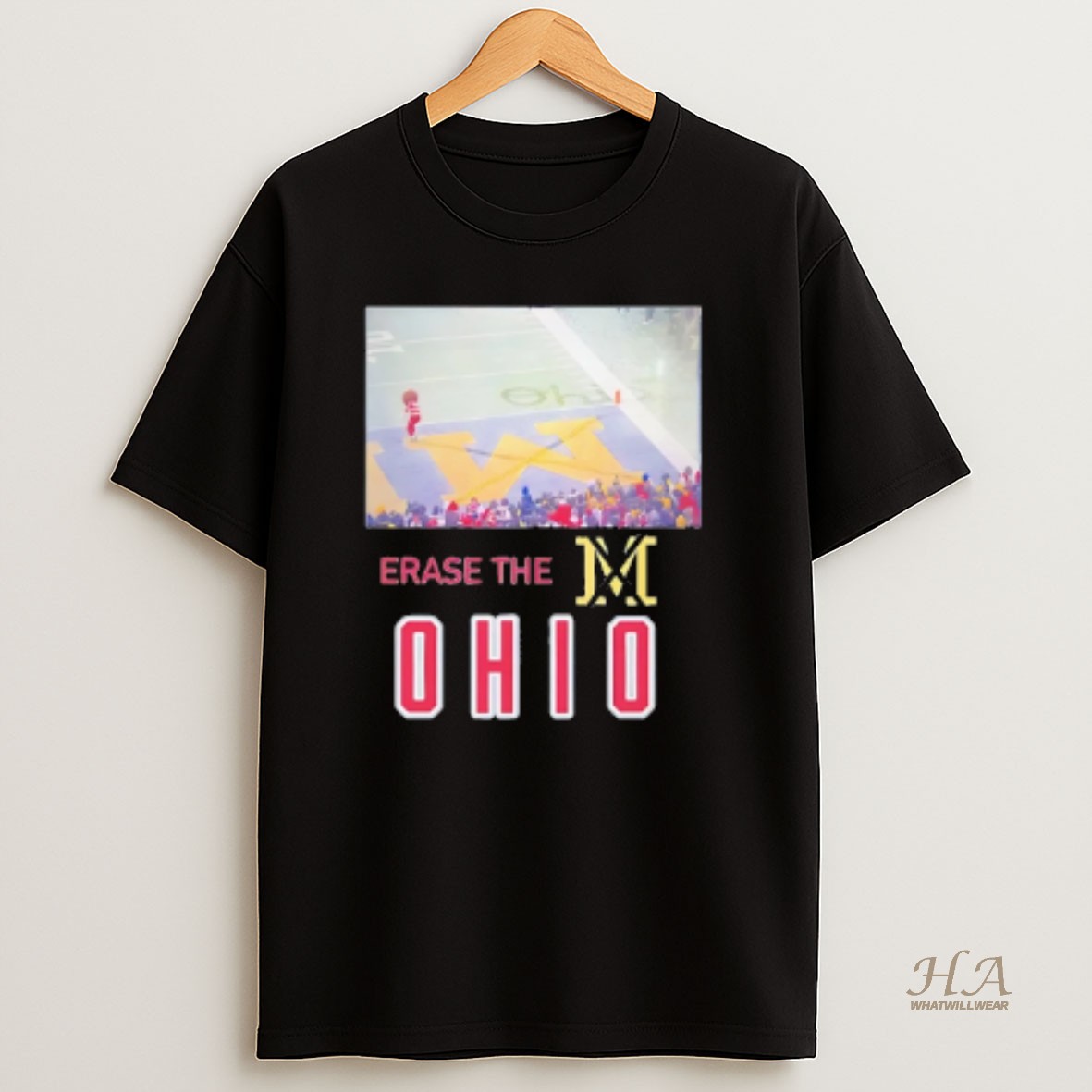 Official Ohio State Snow Erase The Ohio Not M T Shirt