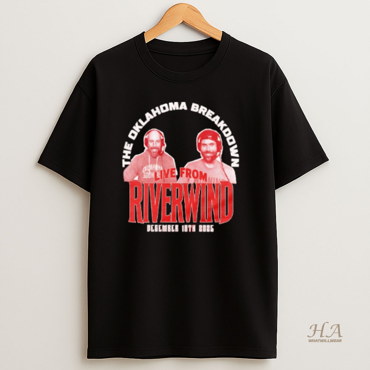 Official Oklahoma Breakdown Live Show Live From Riverwind T Shirt