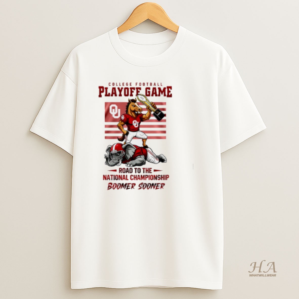Official Oklahoma Sooners 2025 26 Cfp Road To The National Championship T Shirt