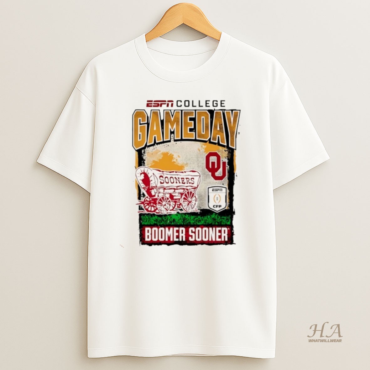 Official Oklahoma Sooners 2025 26 College Football Playoff Gameday Boomer Sooners Mascot Christmas Shirt