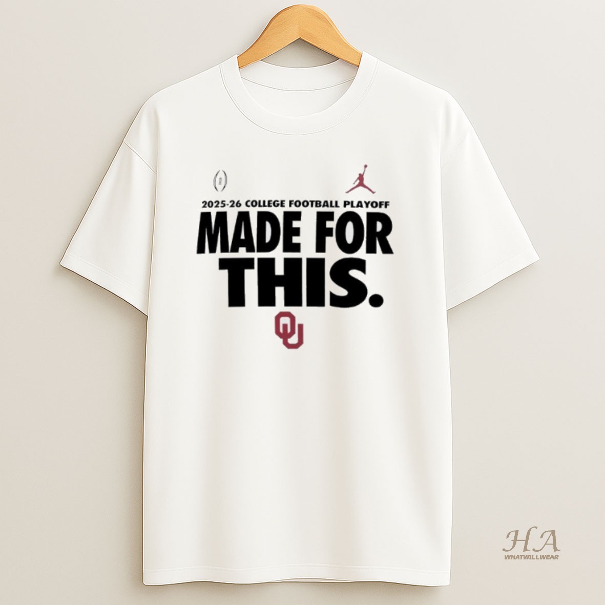 Official Oklahoma Sooners 2025 26 College Football Playoff Made For This Shirt