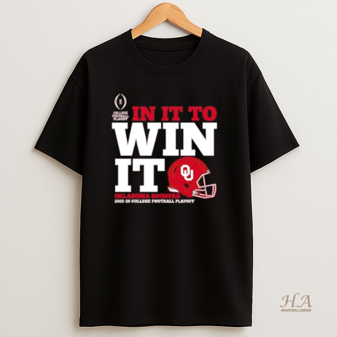 Official Oklahoma Sooners 2025 College Football Playoff Bound In It To Win It Shirt