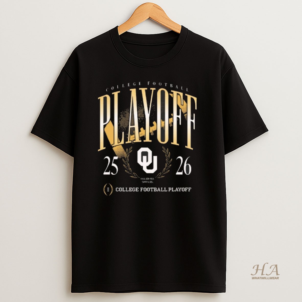 Official Oklahoma Sooners 25 26 College Football Playoff Homefield T Shirt