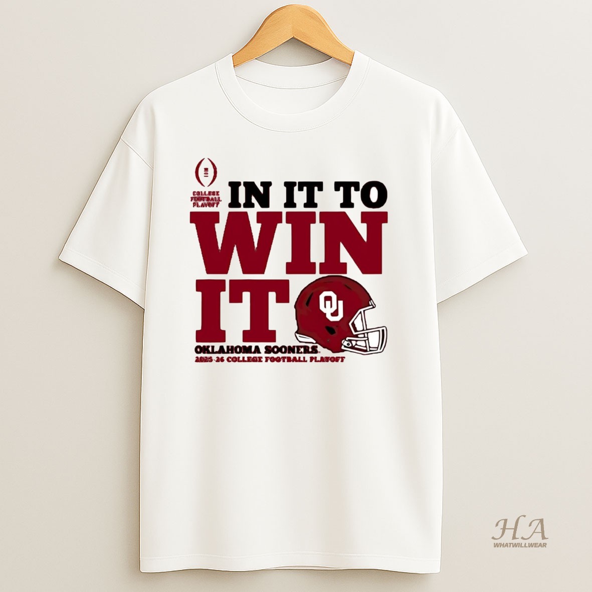 Official Oklahoma Sooners In It To Win It 2025 26 College Football Playoff Shirt